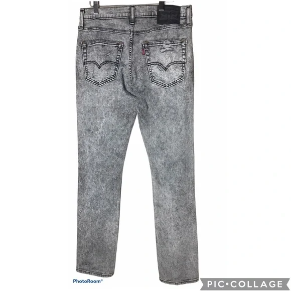 LEVI'S Acid Wash Distressed  SAMPLE/PROTYPE Jeans 32x32 - Picture 2 of 12